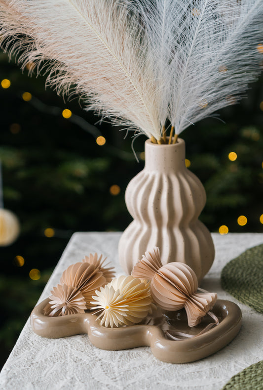 Candy paper decoration, Set of 2