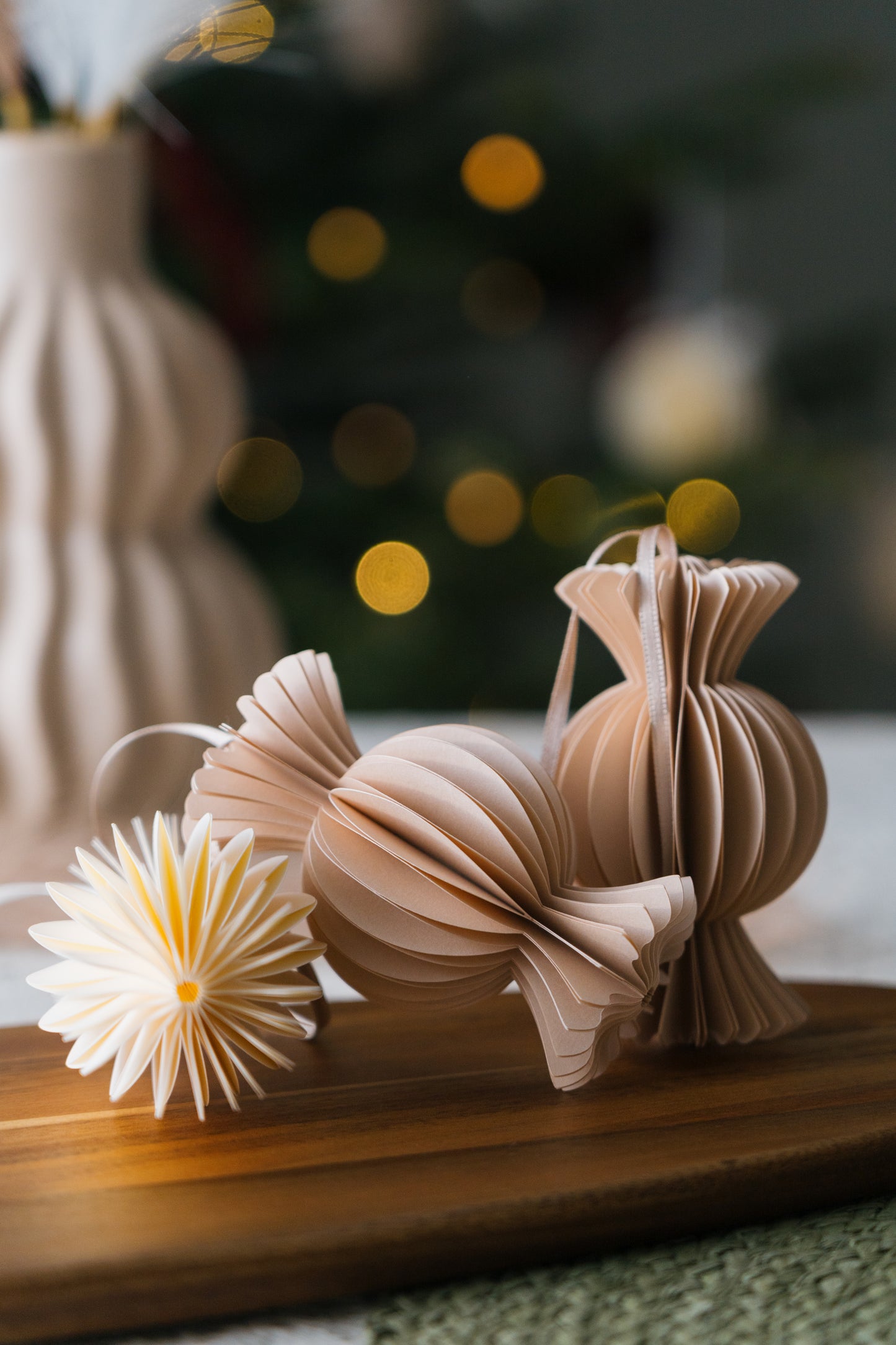 Candy paper decoration, Set of 2