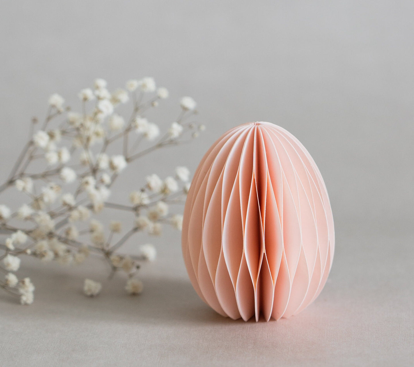 Handmade Honeycomb Easter Egg: Scandi Paper Decoration
