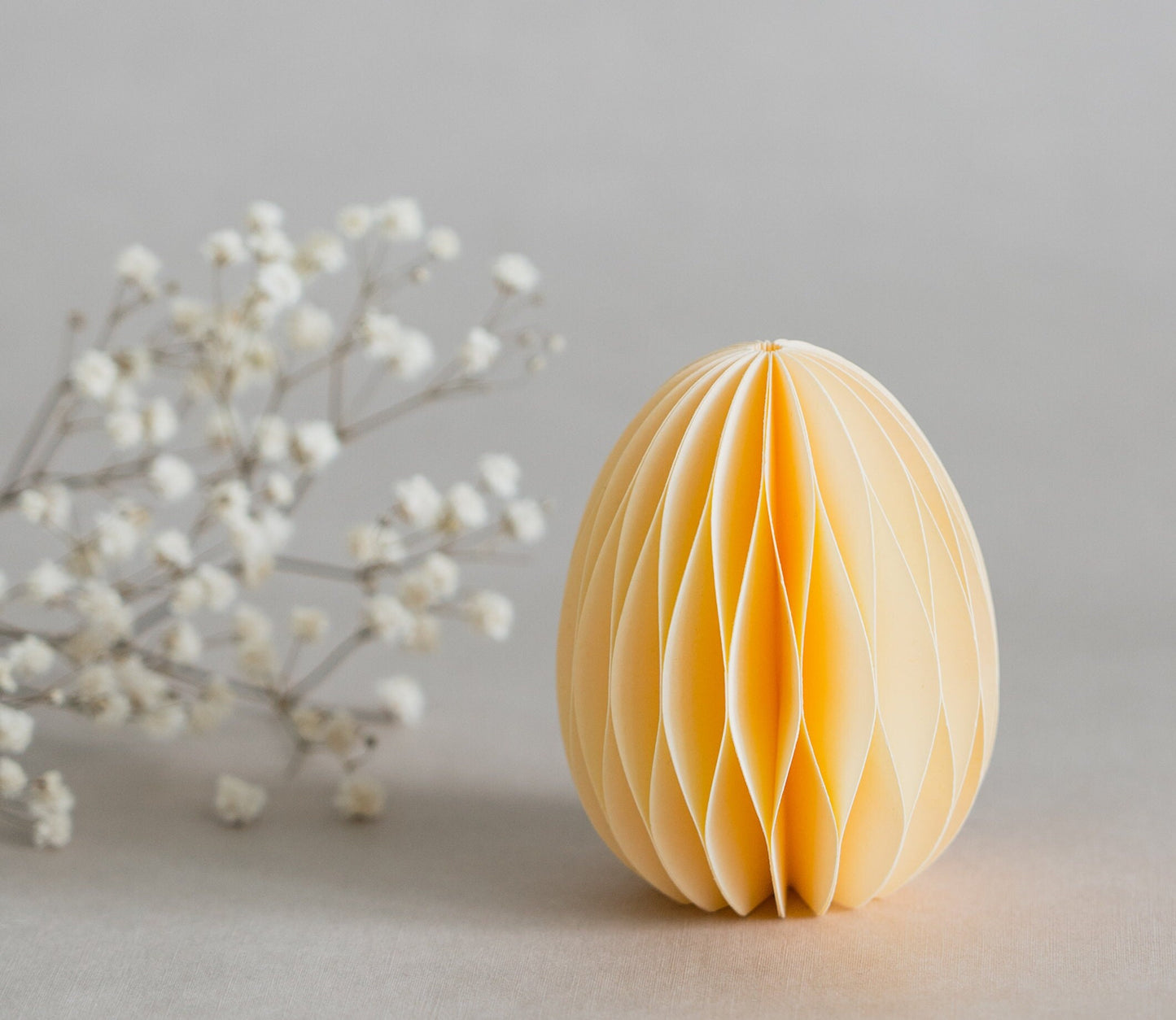 Handmade Honeycomb Easter Egg: Scandi Paper Decoration
