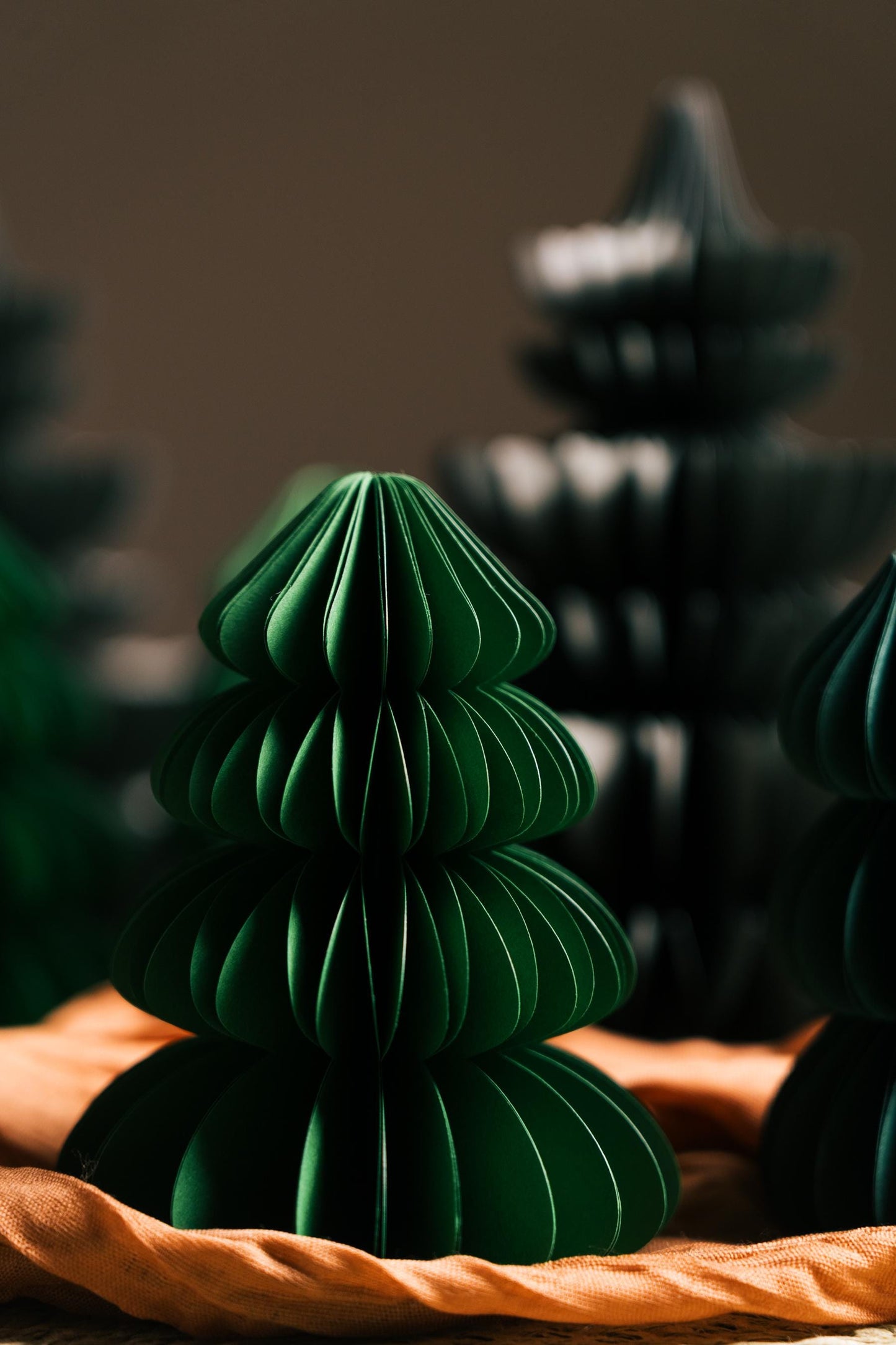 Handmade Honeycomb Paper Christmas Tree: Scandi Festive Decor