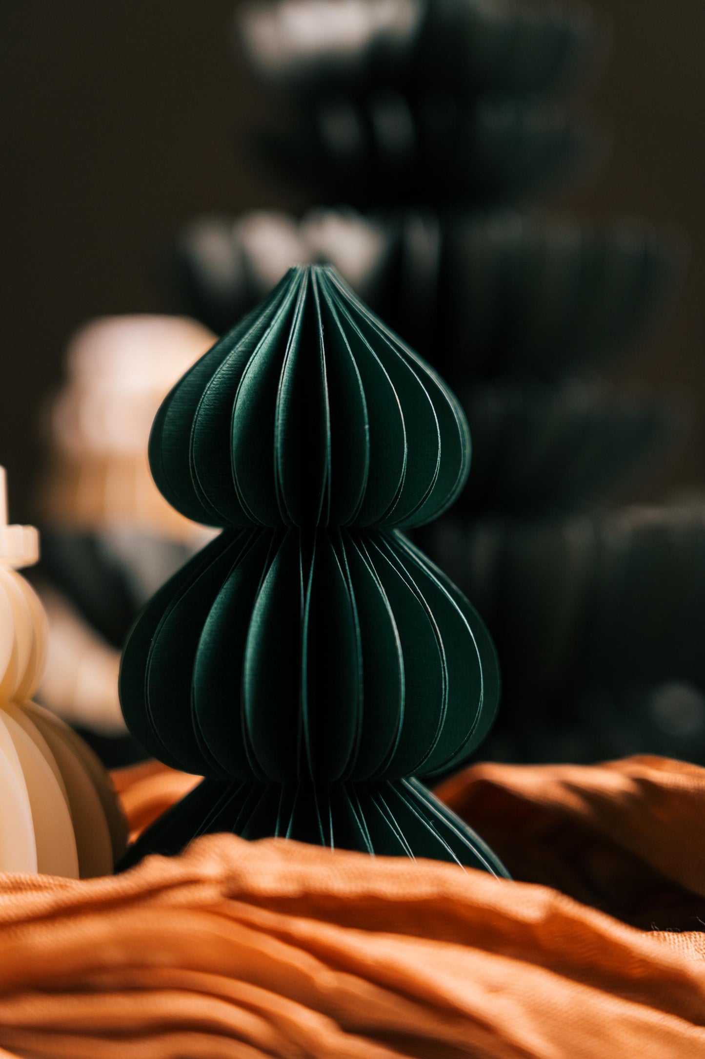 Handmade Honeycomb Paper Christmas Tree: Scandi Festive Decor